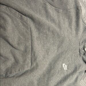 Nike Heather Gray Pullover Hoodie